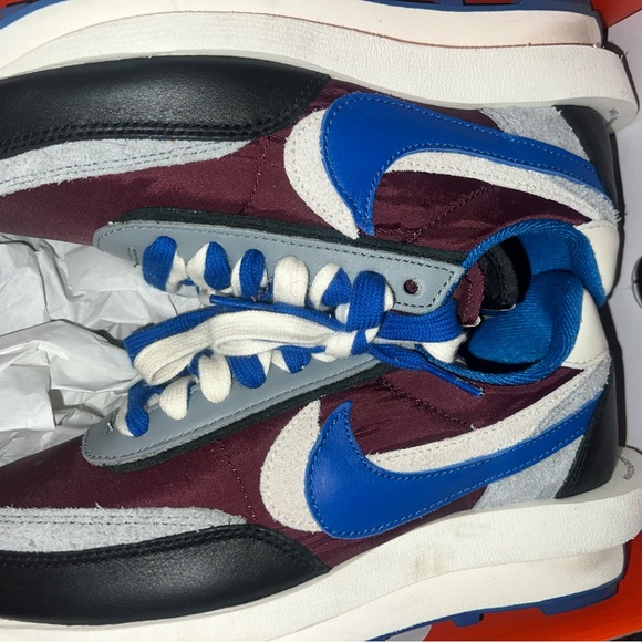 sacai x Undercover × LDWaffle'Night Maroon Team Royal' worn once